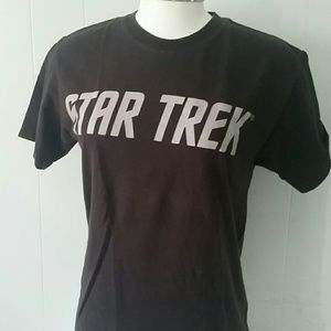 Faded Tshirt Tee Star Trek Sci Fi tv movies